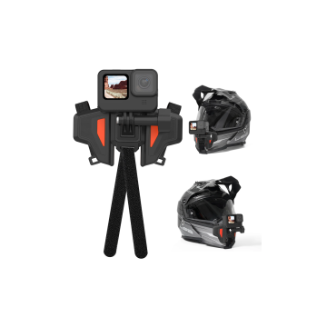Telesin Motosiklet Kask Çene Montajı (Orange)