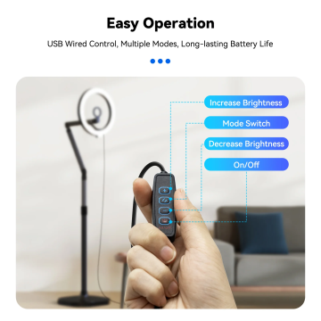 Telesin Selfie Ring Light (10inç)