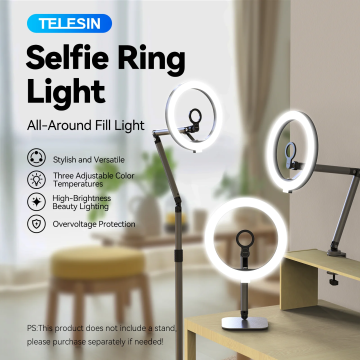 Telesin Selfie Ring Light (10inç)