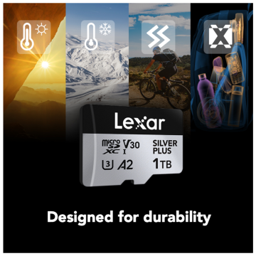 Lexar Micro SDXC 1TB Professional Silver Plus