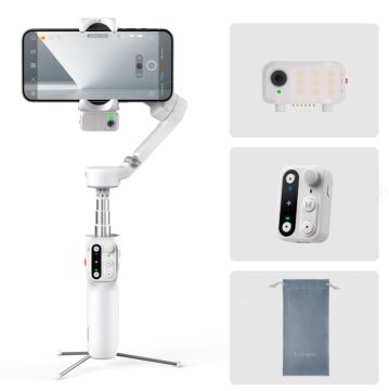 Hohem iSteady V3 Gimbal - Yapay Zeka Takip | 3 Eksenli