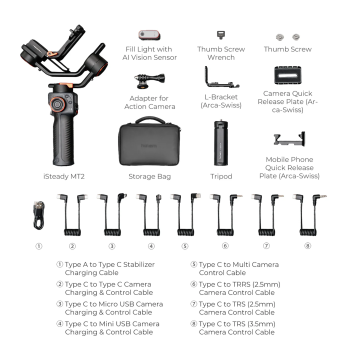 Hohem iSteady MT2 Kit Gimbal (All in One Gimbal)