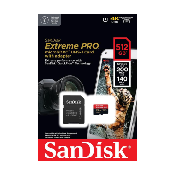 SanDisk Extreme PRO 512GB microSDXC