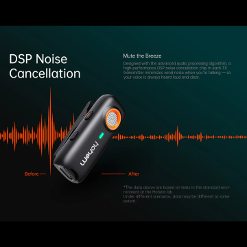 Hohem Mic-01 (2TX+1RX+Charging Case) Lightning