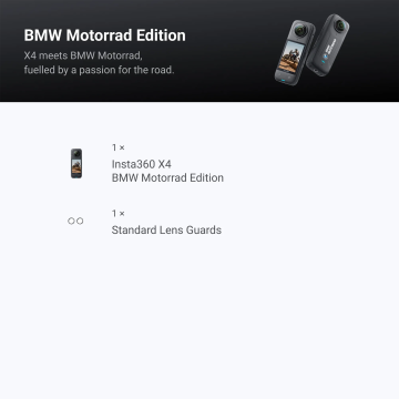 Insta360 X4 - BMW Motorrad Edition