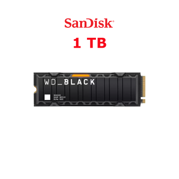 WD BLACK SN850X NVMe SSD (Soğutuculu) 1 TB - WDS100T2XHE-00BCA0