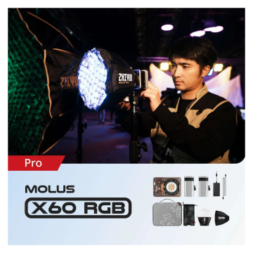 Zhiyun Molus X60RGB Cob Light Pro