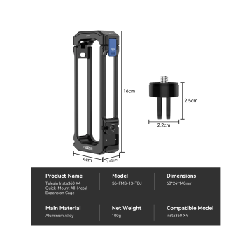 Insta360 X4 Metal Çerçeve