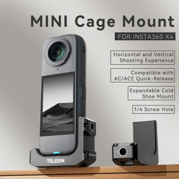 Insta360 X4 Mini Cage Mount