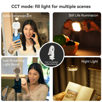 Telesin Magnetic Selfie Ice Cube Light Işık