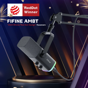 Fifine  Ampligame AM8T USB Mikrofon Seti