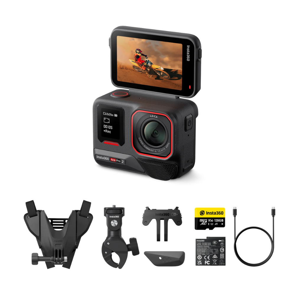 Insta360 Ace Pro 2 Motorcycle Bundle