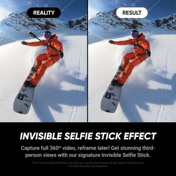 Insta360 X5 + Motosiklet Paketi + 512GB