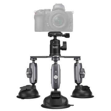 TELESIN 3 Kollu Suction Cup