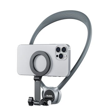 TELESIN 2in1 Magnetic Neck Mount Gri (P2-HNB-02-GY)