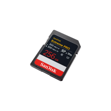 SanDisk Extreme PRO 256GB SD UHS-II Kart (V90)