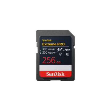 SanDisk Extreme PRO 256GB SD UHS-II Kart (V90)