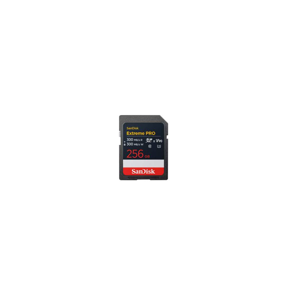 SanDisk Extreme PRO 256GB SD UHS-II Kart (V90)