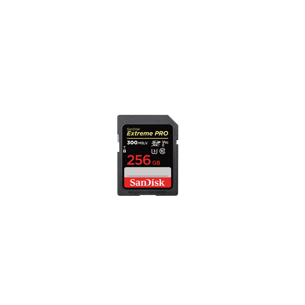 SanDisk Extreme PRO 256GB SD UHS-II Kart (V90)