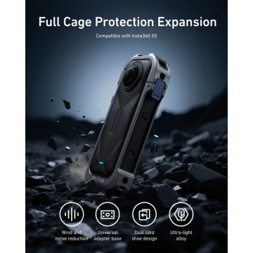 TELESIN Insta360 X5 Utility Metal Çerçeve