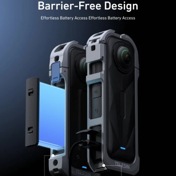 TELESIN Insta360 X5 Utility Metal Çerçeve