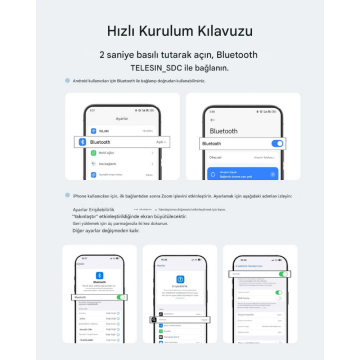 TELESIN Akıllı Telefonlar için Dalış Koruma Kılıfı