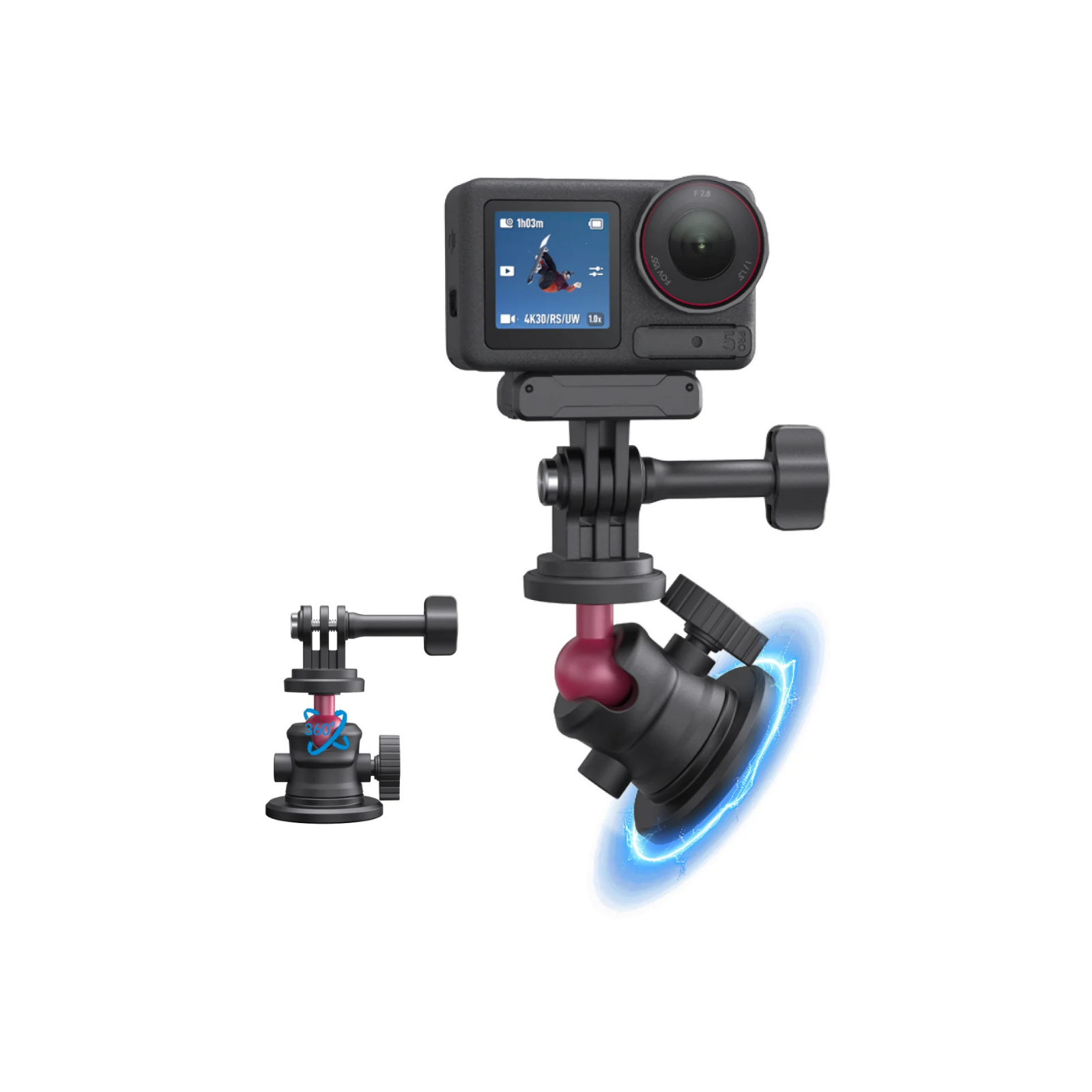 TELESIN Aksiyon Kamera Manyetik Montaj