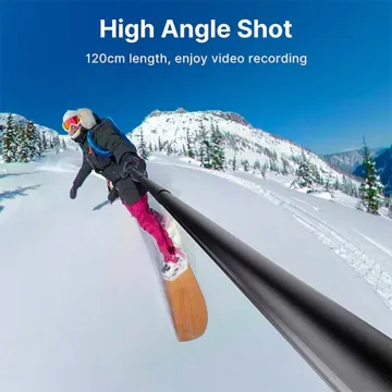 Ulanzi 121CM 1/4 inç Vida Girişli Selfie Çubuğu (MT-58)