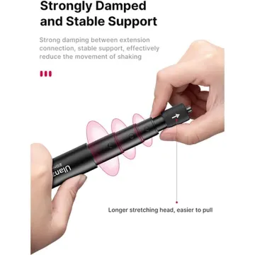 Ulanzi 121CM 1/4 inç Vida Girişli Selfie Çubuğu (MT-58)