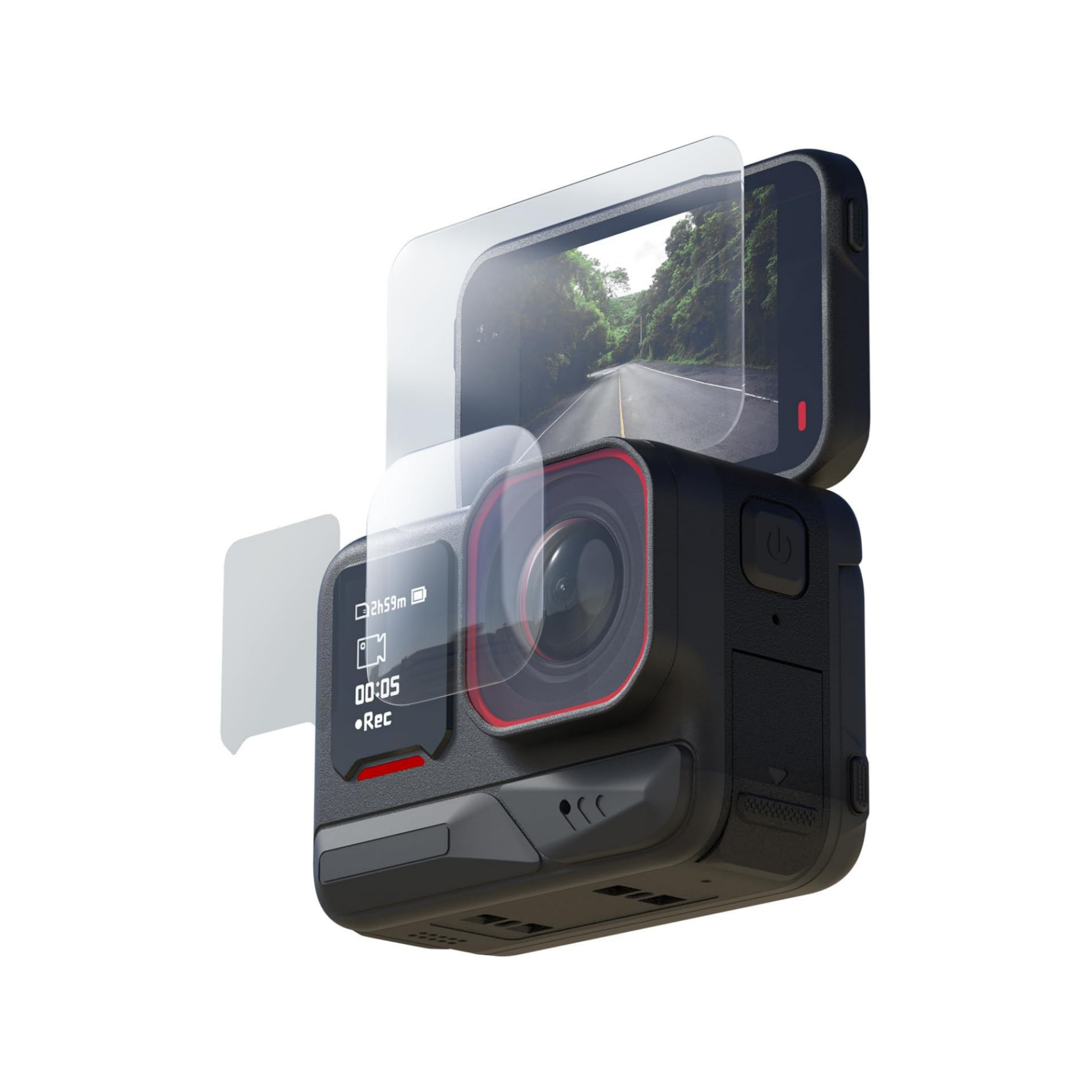 TELESIN  Insta360 Ace Pro 2 için Ekran Koruyucu Film