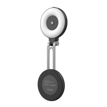 TELESIN Magnetic Selfie Light (Black)