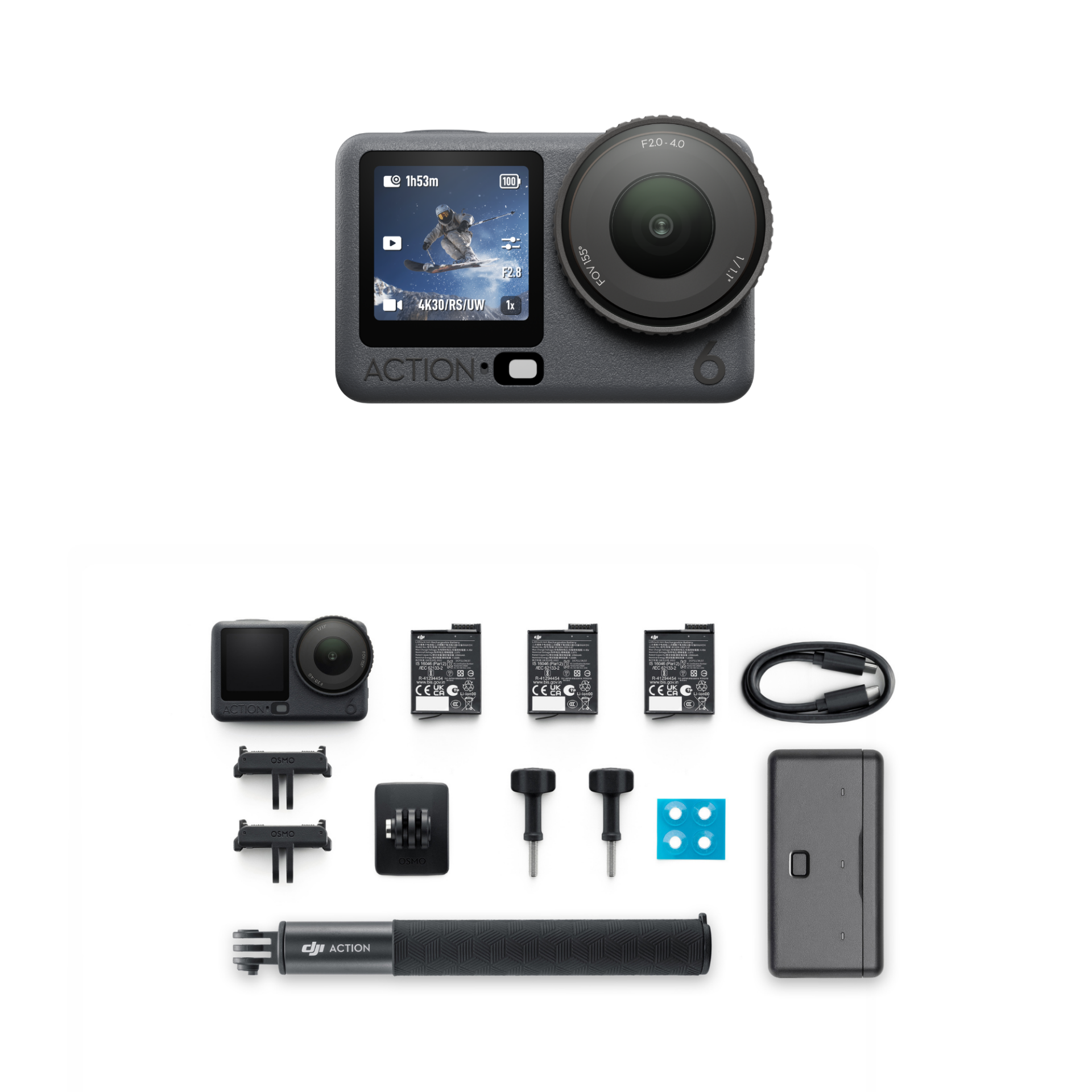 DJI Osmo Action 6 Pro Adventure Combo