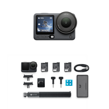 DJI Osmo Action 6 Adventure Combo