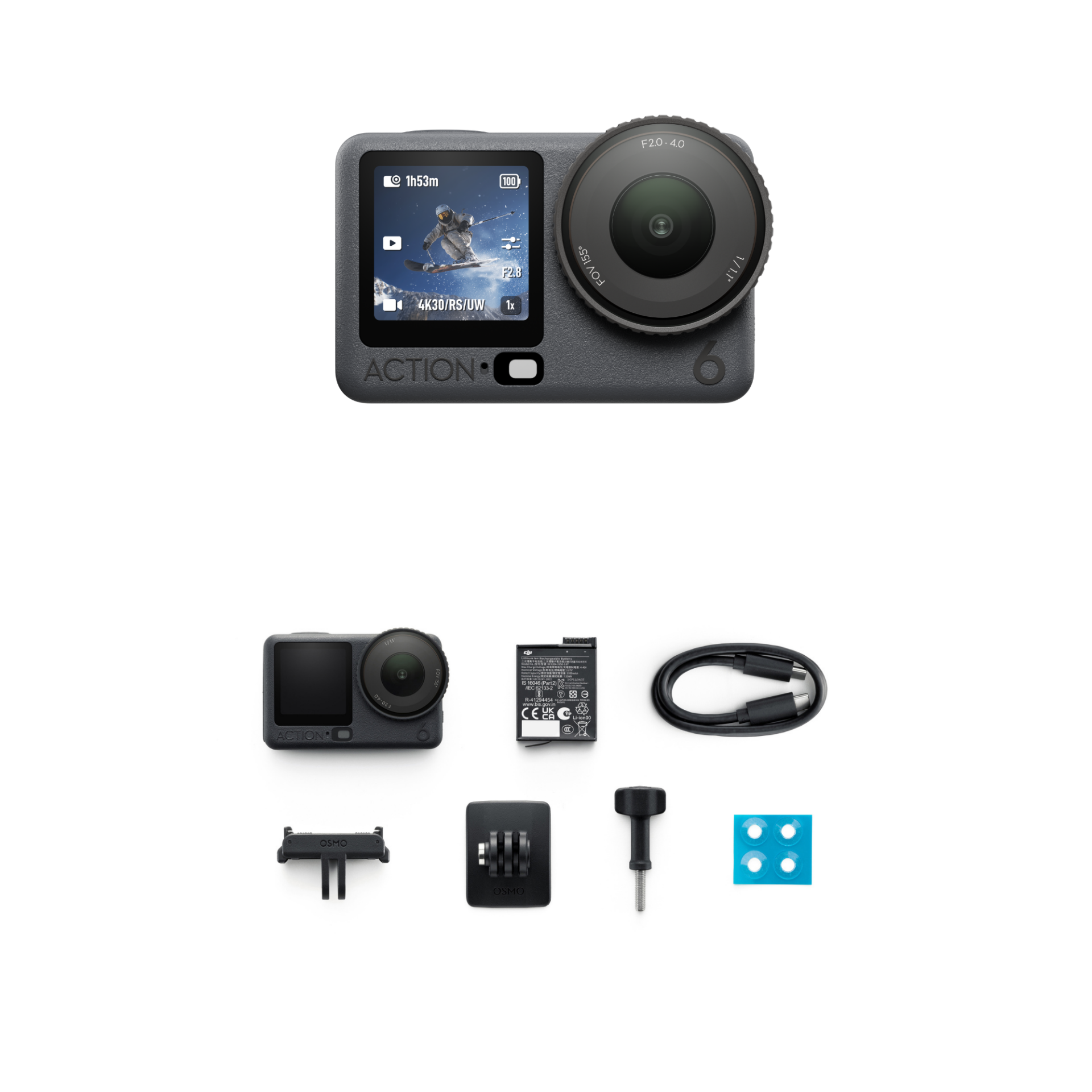 DJI Osmo Action 6 Standard Combo