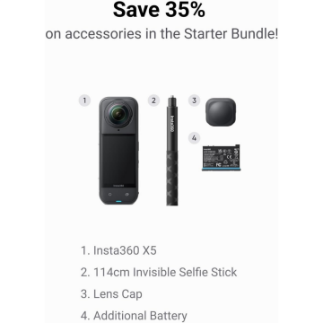 Insta360 X5 Starter Bundle