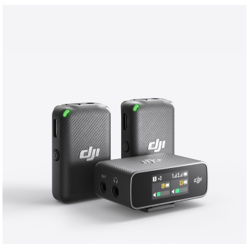 DJI Mic (2 TX + 1 RX) Kablosuz Mikrofon