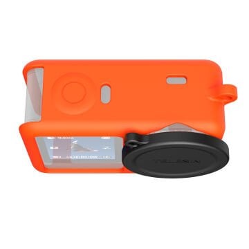 Osmo Action 6 için Silikon Koruyucu Kılıf Orange