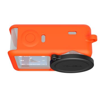 Osmo Action 6 için Silikon Koruyucu Kılıf Orange