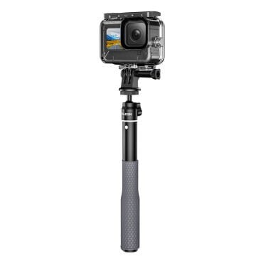 TELESIN Alüminyum Su Altı için Selfie Stick