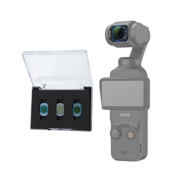 Osmo Pocket 3 Filtre Seti (VND + CPL + Black Mist)