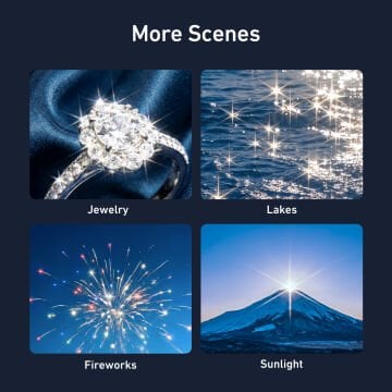 Osmo Pocket 3 Six-Point Star Filter