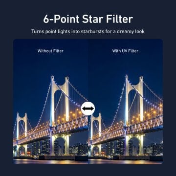 Osmo Pocket 3 Six-Point Star Filter