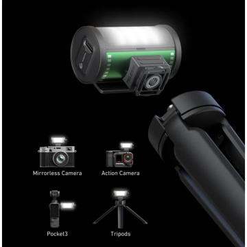 TELESIN MagFilm Bi-Color Fill Light (Vintage Light)