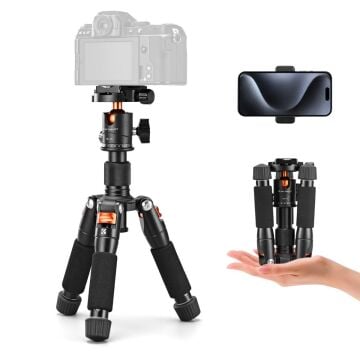 K&F Concept Masaüstü Mini Tripod (52cm)