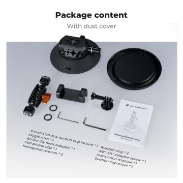 K&F Concept 6'' Suction Cup