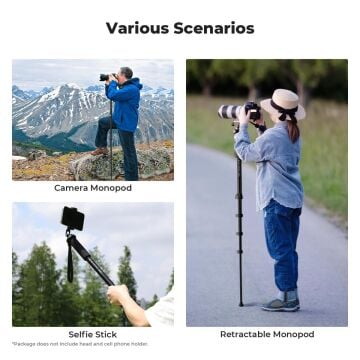 K&F Concept Monopod (160cm)