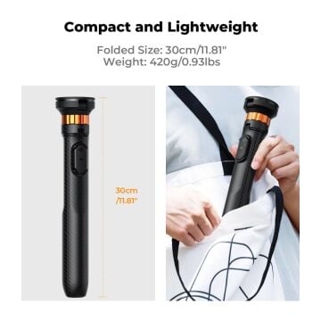 K&F Concept iPhone Uyumlu MagSafe Selfie Çubuğu & Tripod (162cm)