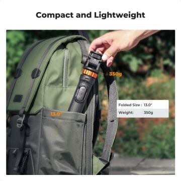 K&F Concept Bluetooth Selfie Çubuğu & Tripod (175cm)