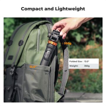 K&F Concept Bluetooth Selfie Çubuğu & Tripod (175cm)