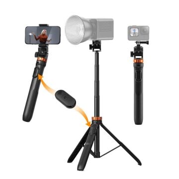 K&F Concept Bluetooth Selfie Çubuğu & Tripod (175cm)